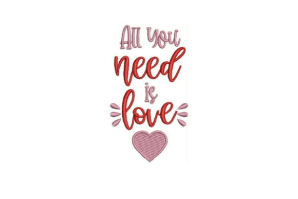 All You Need is Love Embroidery Review