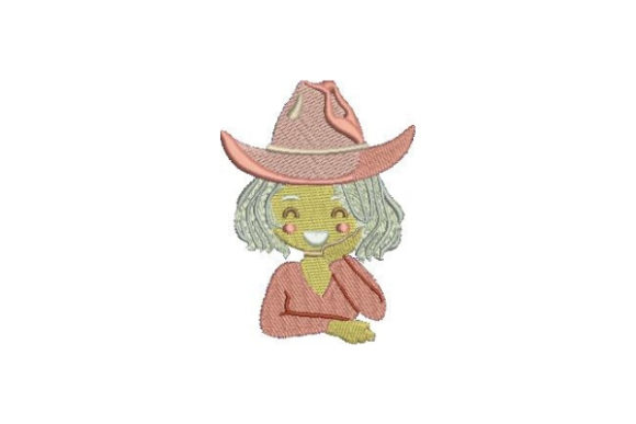 Blonde with Cowboy Hat Embroidery Review
