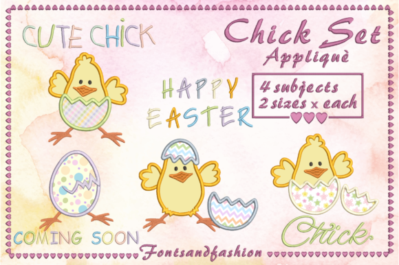 Chick Set Appliquè Embroidery Review