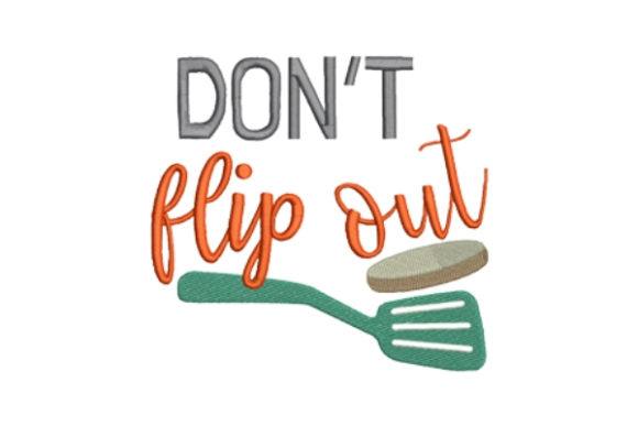 Don't Flip Out Embroidery Review