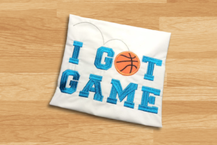 I Got Game Basketball Applique Review