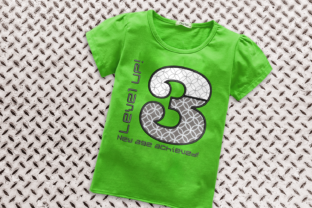 Level Up 3rd Birthday Applique Review