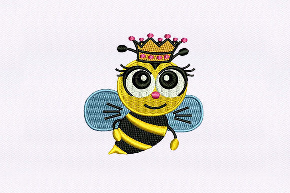 Queen Honey Bee Embroidery Review for Boutique Sweatshirts
