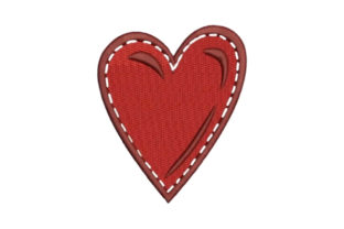Stitched Heart Embroidery Design Review