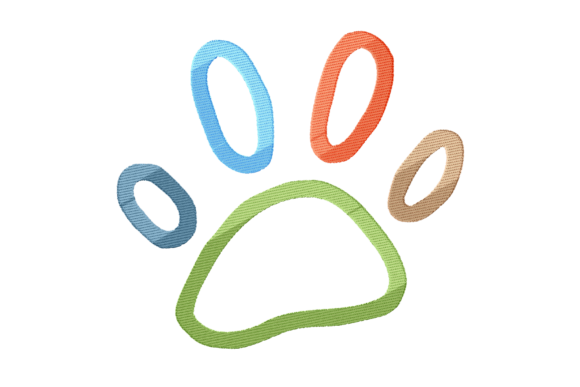 Stroke Kitten Paw Embroidery Design Review