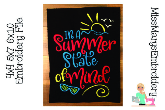 Summer State of Mind Embroidery Review
