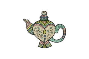Vintage Tea Pot Embroidery Review